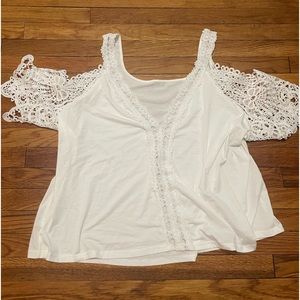 SHEIN white blouse